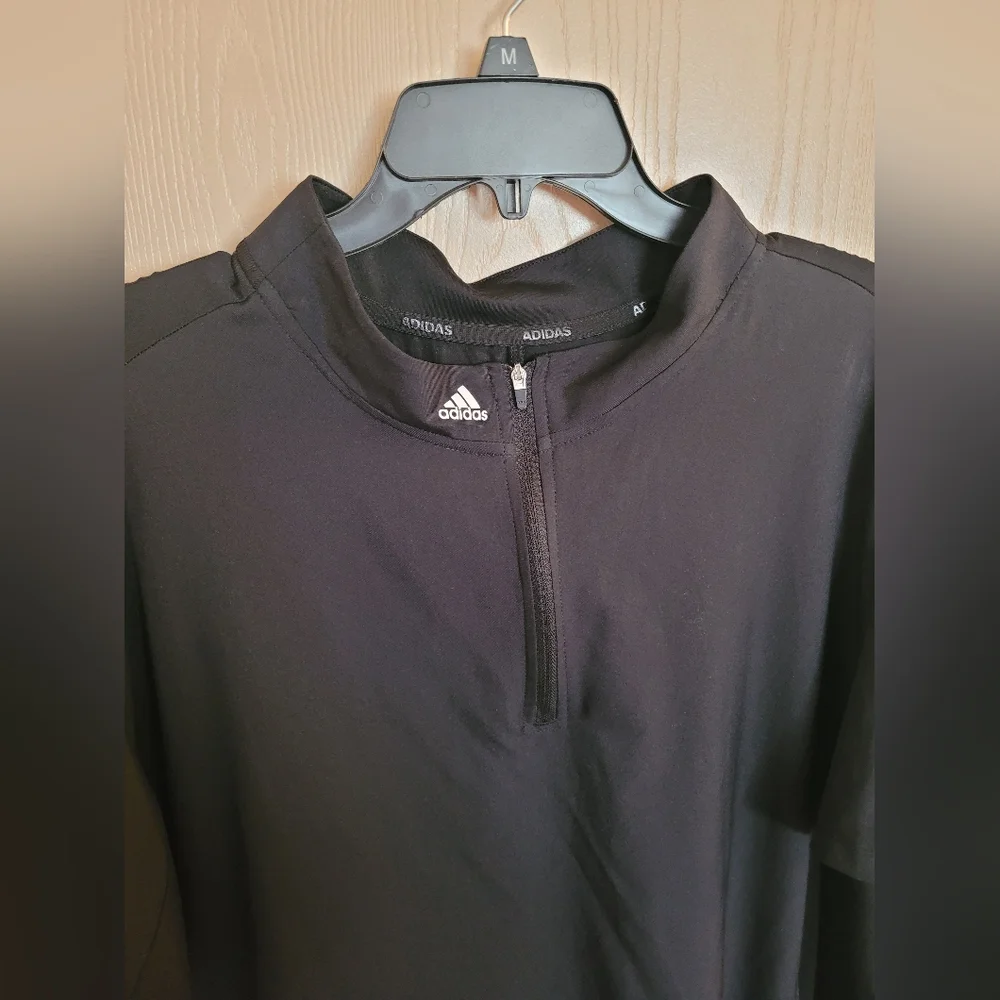 Adidas Oversized Black Lightweight Athleisure Dress Womens Plus Size 3XL - Picture 2 of 7
